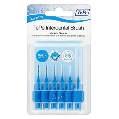 Afbeelding van Tepe Interdentale Ragers Original Blauw 0,6mm