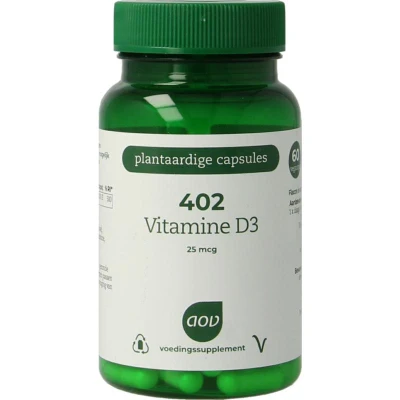 Afbeelding van 402 Vitamine D3 25 mcg Aov