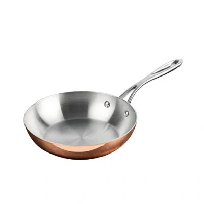 Afbeelding van Triwall Koperen Koekenpan 20cm Vogue CM678 Horeca &amp; Professioneel