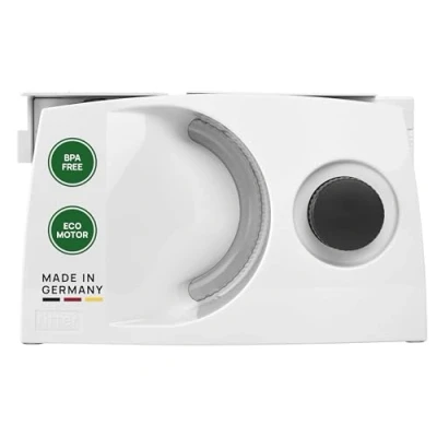 Afbeelding van Ritter allessnijder markant 05, elektrische met ECO motor, made in Germany, wit