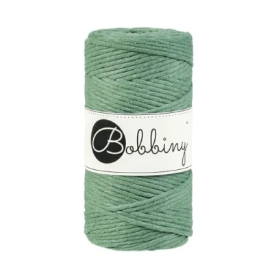 Afbeelding van Bobbiny Macramé 3mm Eucalyptus Green Klos 100 meter