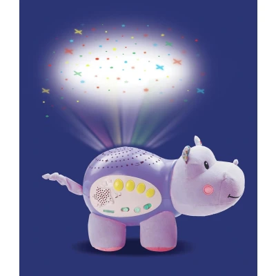 Afbeelding van Knuffel met Geluid Vtech Hippo Dodo Starry Night (FR) Paars