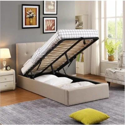 Afbeelding van Cairo opbergbed 1 persoons zand