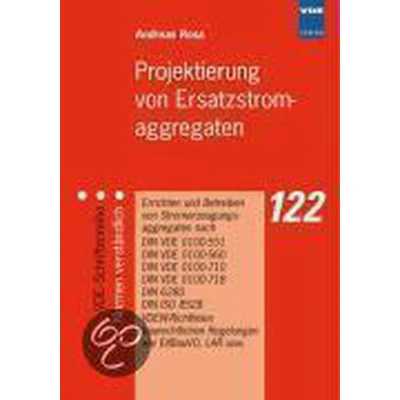 Afbeelding van Projektierung von Ersatzstromaggregaten