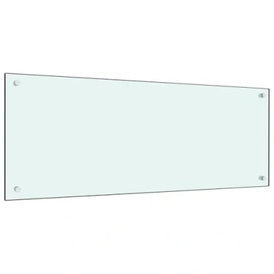 Afbeelding van vidaXL Keuken spatscherm Wit 100 x 40 cm