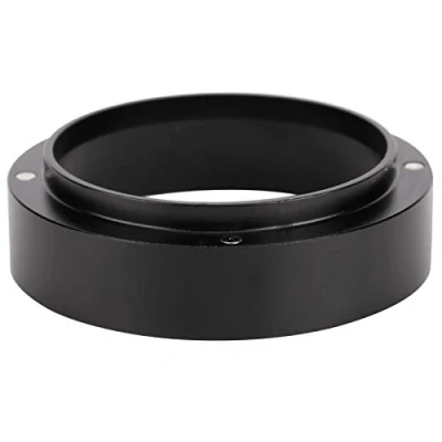 Afbeelding van Aluminium doseerringen voor koffiezetapparaat Met vervangende magnetische accessoires Zwart (53 mm)