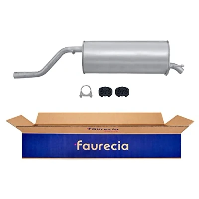 Afbeelding van HELLA 8LD 366 031 491 Einddemper Achter Met aanbouwdelen OPEL: Corsa D Hatchback