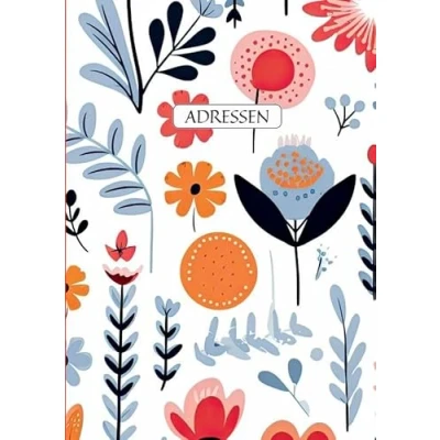 Afbeelding van Adresboek groot / Adresboekje met Alfabet Telefoonregister Adressenboek