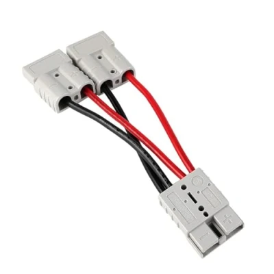 Afbeelding van Offgridtec Adapterkabel Anderson naar 2 x stekker parallelle verbinding FSP modules en zonne koffer 20cm