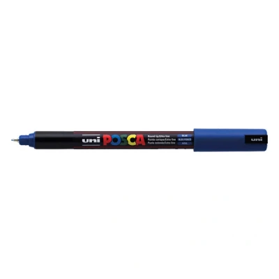 Image de uni ball marqueur peinture POSCA (PC 1MR), bleu foncé