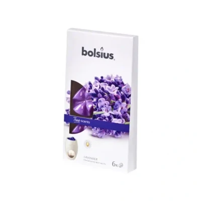 Afbeelding van Waxmelts pack 6 True Scents Lavendel Bolsius