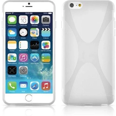 Afbeelding van Cadorabo Hoesje geschikt voor Apple iPhone 6 PLUS / 6S in SEMI TRANSPARANT Beschermhoes gemaakt van flexibel TPU silicone Case Cover