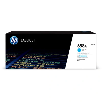 Image de Toner cyan LaserJet HP 658A authentique