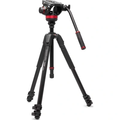 Afbeelding van Manfrotto 502 Head Arca Swiss &amp; 055 Aluminium 3 Sec Video