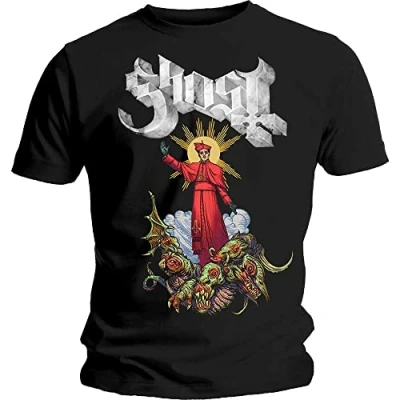 Afbeelding van Ghost Plague Bringer Heren T shirt M Zwart