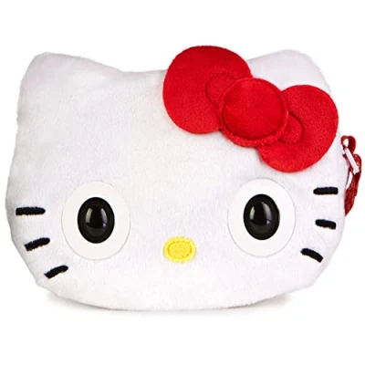 Afbeelding van Purse Pets, Sanrio Hello Kitty and Friends interactief speelgoed voor huisdieren met handtas en meer dan 30 geluiden reacties