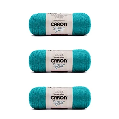 Afbeelding van Caron Simply Soft 3 x 170 g acryl breigaren medium gekamd 300 m