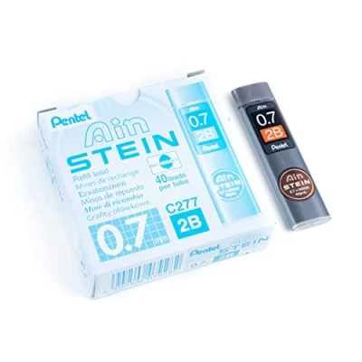 Afbeelding van Pentel C277 2B Set van 12 etuis met 40 vullingen 0,7 mm voor vulpotloden