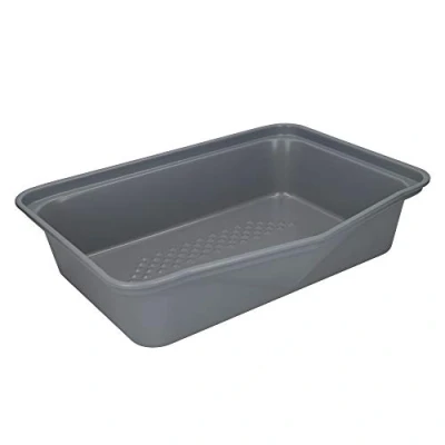 Afbeelding van KitchenCraft MasterClass Smart Ceramic Grote Ovenschaal Koolstofstaal ‎42 x 31,6 9,7 Centimeter Grijs