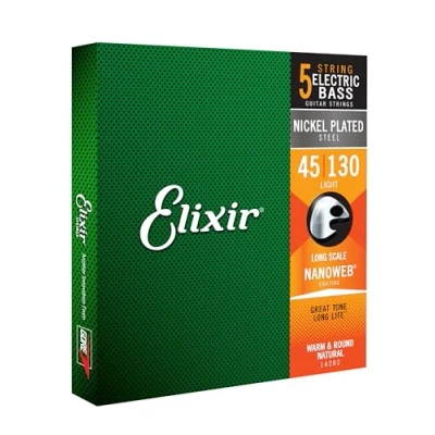 Afbeelding van Elixir 14202 45 130 voor 5 snarige Basgitaar