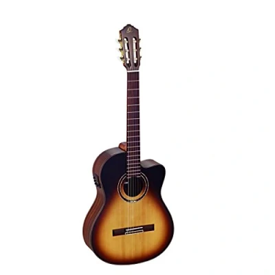 Afbeelding van Ortega RCE158SN TSB Slim Neck Tobacco Sunburst 4/4 Klassieke gitaar