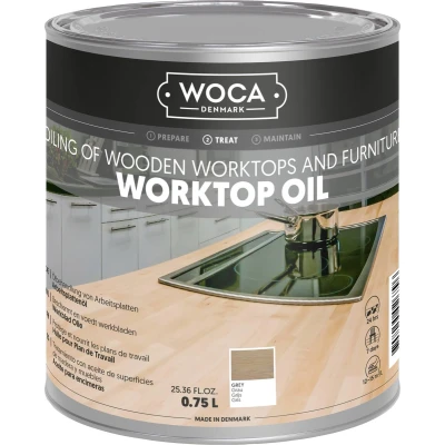 Afbeelding van WOCA Werkbladolie GRIJS 750 ml
