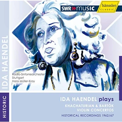 Afbeelding van Ida Haendel, Radio Sinfonieorchester Stuttgart Haendel Plays Khachaturian &amp; Ba (CD)