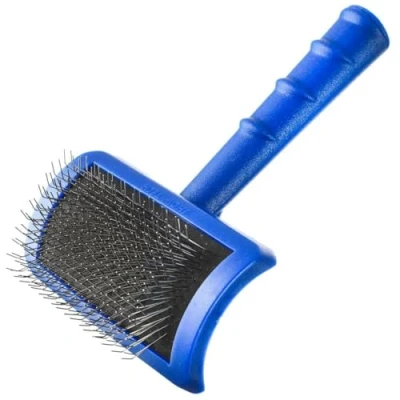 Afbeelding van Show Tech Tuffer Than Tangles Slciker Borstel Lange Stevige Pinnen Medium Hondenborstel