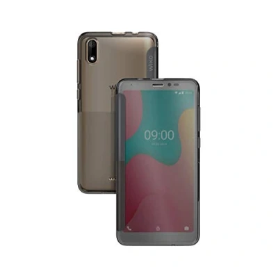Afbeelding van Cover Wiko Y60 Flip Case Volledige Bescherming Originele Donkergrijs