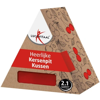 Afbeelding van Lucovitaal Kersenpit Kussen Rechthoek 1ST