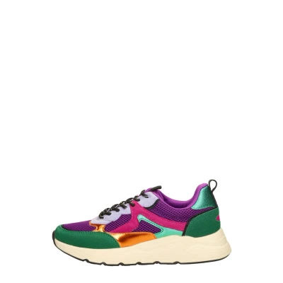 Afbeelding van SUB55 Sneakers laag, Dames, Maat: 39, Groen Kunststof/ textiel