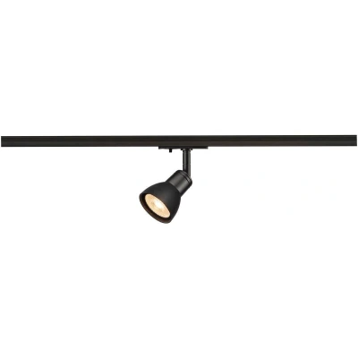 Afbeelding van SLV 143450 230V railsysteem lamp GU10 Zwart (mat)
