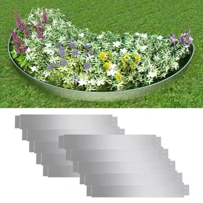 Afbeelding van 10 st Grasboord flexibel 100x14 cm gegalvaniseerd staal