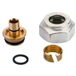 Afbeelding van Danfoss knelset voor radiatorkraan 3/4 x