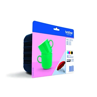 Afbeelding van Brother LC 227XLVALBP Inktcartridge 4 kleuren Voordeelbundel Hoge capaciteit