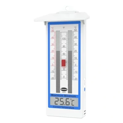 Afbeelding van Brannan Maximale en minimale thermometer voor broeikas, muur, binnen of buiten