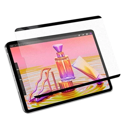 Afbeelding van Paper Feel displaybeschermfolie met papiergevoel, magnetisch, mat, ontspiegeld, magnetische papieren voor iPad Air 5/4 (2022/2020)/iPad Pro 11 inch (2022 2018)