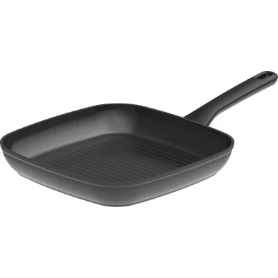 Afbeelding van DiNA Grill pan non stick Helix Ø 26cm Zwart PFAS vrij