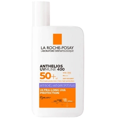 Afbeelding van La Roche Posay Anthelios UVMune Fluide Invisible Anti Pigmentation SPF+ Lotion 50ml