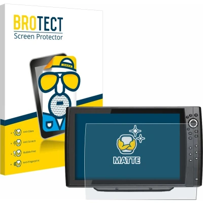 Afbeelding van BROTECT Screenprotector voor Humminbird Helix 15 CHIRP MSI+ G4N Folie Beschermfolie matte