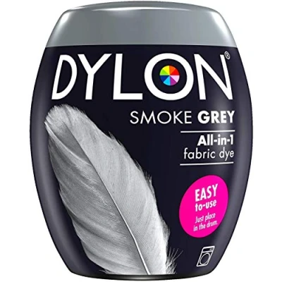 Afbeelding van Dylon Textielverf voor wasmachine, rookgrijs, 350 g