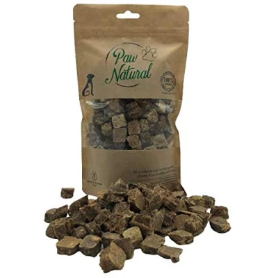 Afbeelding van Paw Natural Rund Kubus Hondensnack 300 gram Graan en glutenvrij Geschikt voor alle rassen