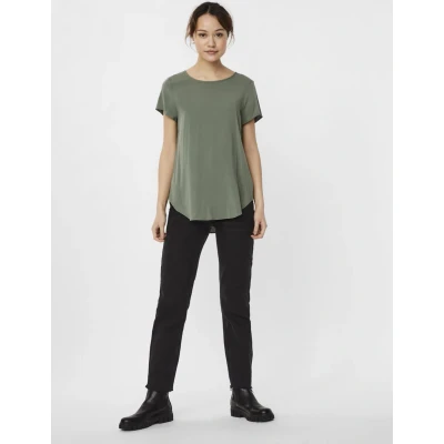 Afbeelding van Vero Moda Vmbecca Plain Blouse, Dames, Maat: XS, Laurel wreath