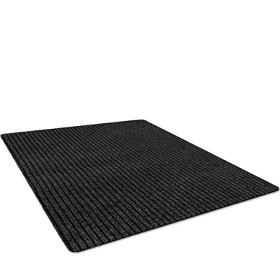Afbeelding van ANRO Deurmat tegen vuil Voor buiten Antislip binnen en Zwart 90 x 150 cm