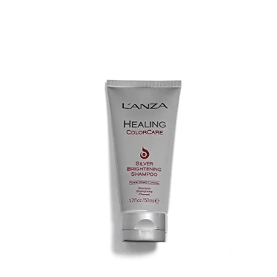 Afbeelding van L&#039;anza Healing Colorcare Silver Brightening Shampoo Travelsize 50ml MINI silvershampoo no yellow
