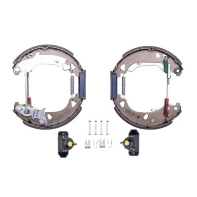Afbeelding van HELLA Shoe Kit Pro 8DB 355 004 311 Remschijf, trommelrem Met wielremcilinder, stel element handremhefboom
