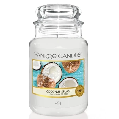 Afbeelding van Yankee Candle Geurkaars Large Coconut Splash 17 cm / ø 11