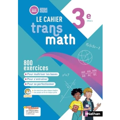 Afbeelding van TRANSMATH 3E CAHIER ELEVE
