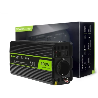 Afbeelding van Green Cell INV16 Omvormer 500 W 12 V 230