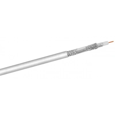 Afbeelding van Goobay 120 dB SAT coaxkabel, 4x afgeschermd, CCS voor digitale en BK kabelsystemen